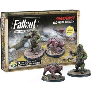 Fallout Wasteland Warfare - Yao Guai Ambush 1