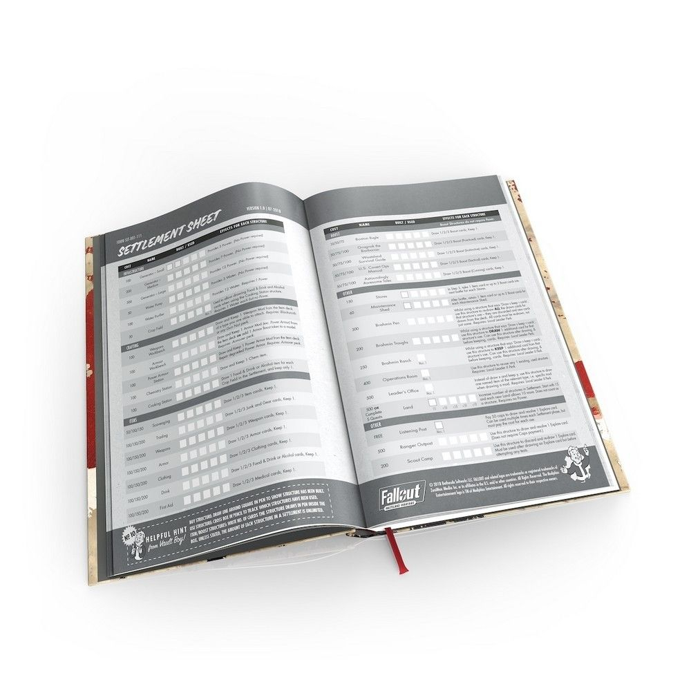 Fallout: Wasteland Warfare - Vault Tec Notebook 2