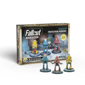 Fallout Wasteland Warfare - Robots: Protectron Workers 1