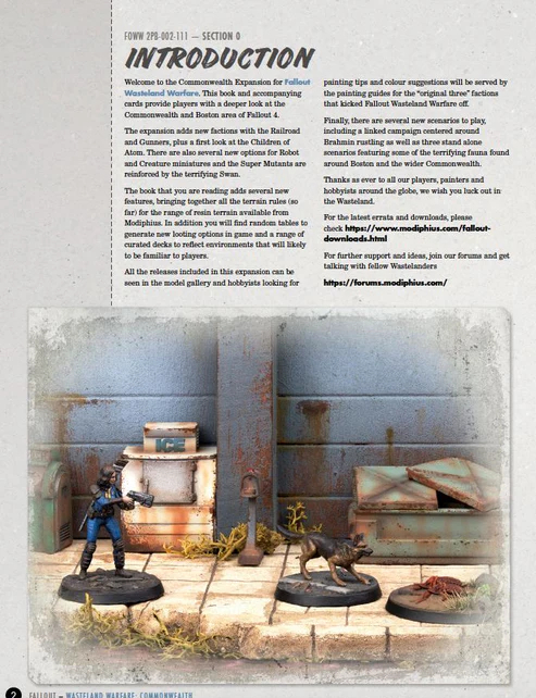 Fallout: Wasteland Warfare - The Commonwealth Rules Expansion 4