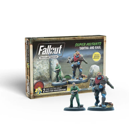 Fallout: Wasteland Warfare - Super Mutants: Tabitha and Raul 1