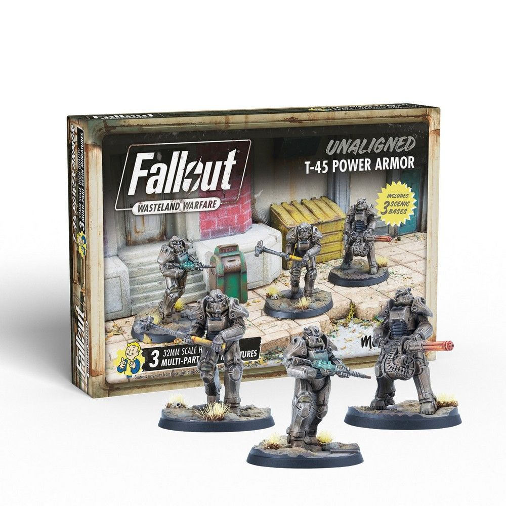 Fallout: Wasteland Warfare - Unaligned: T 45 Power Armor 1