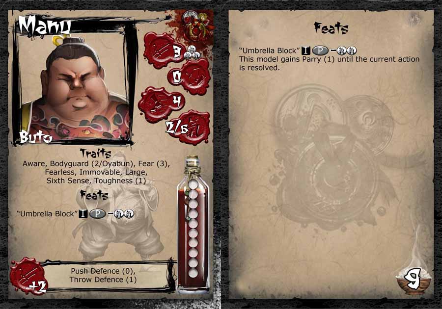 Manu (Buto)(model from the starter set) 2