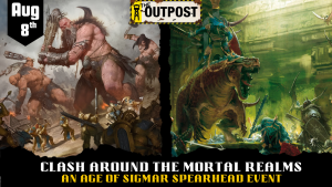 Ticket: Clash Around The Mortal Realms A Spearhead Event 1