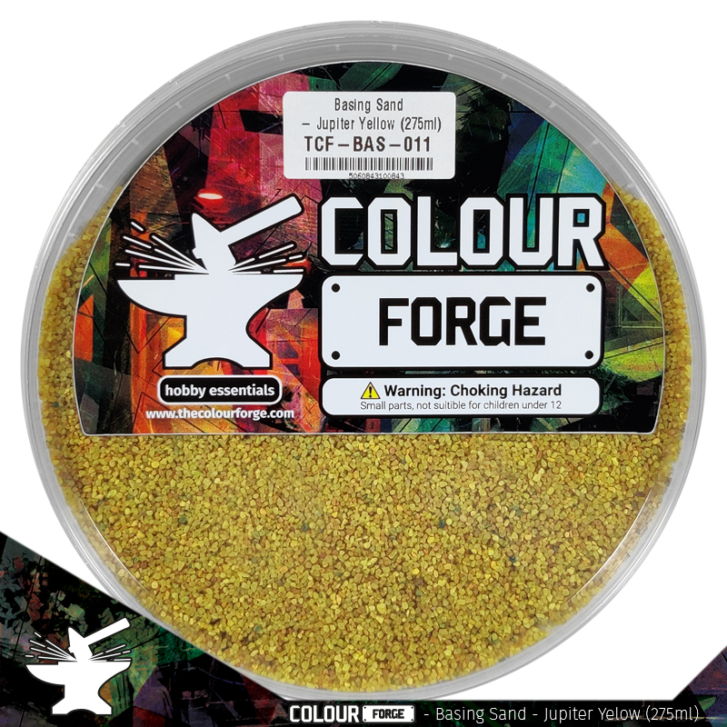 Basing Sand - Jupiter Yellow 1