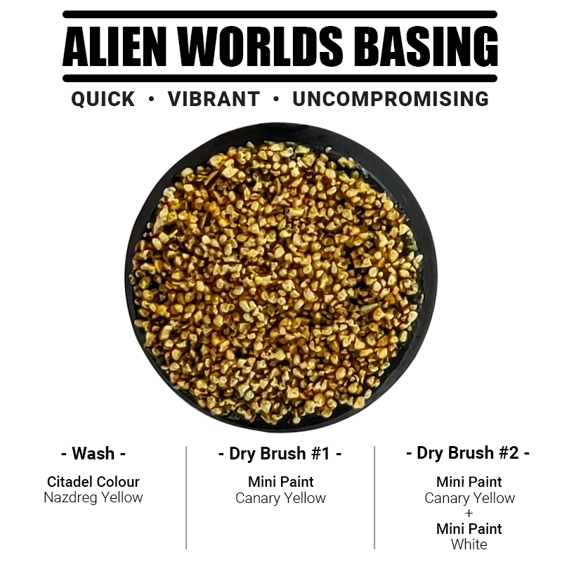 Basing Sand - Jupiter Yellow 2