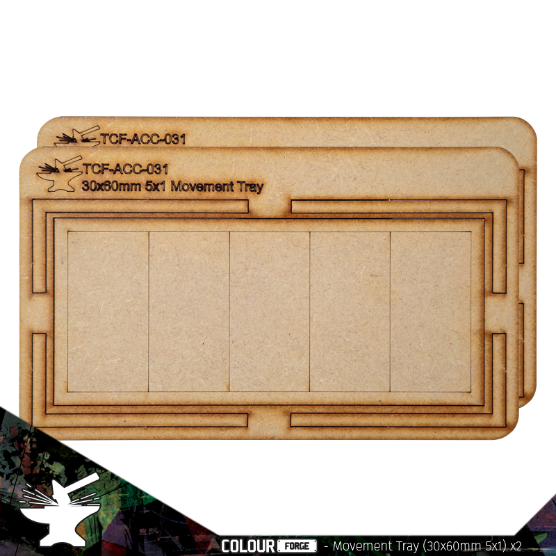 Movement Tray 30x60mm (5 x 1) 1