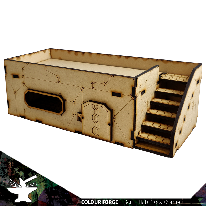 Sci-Fi Hab Block Charlie 1