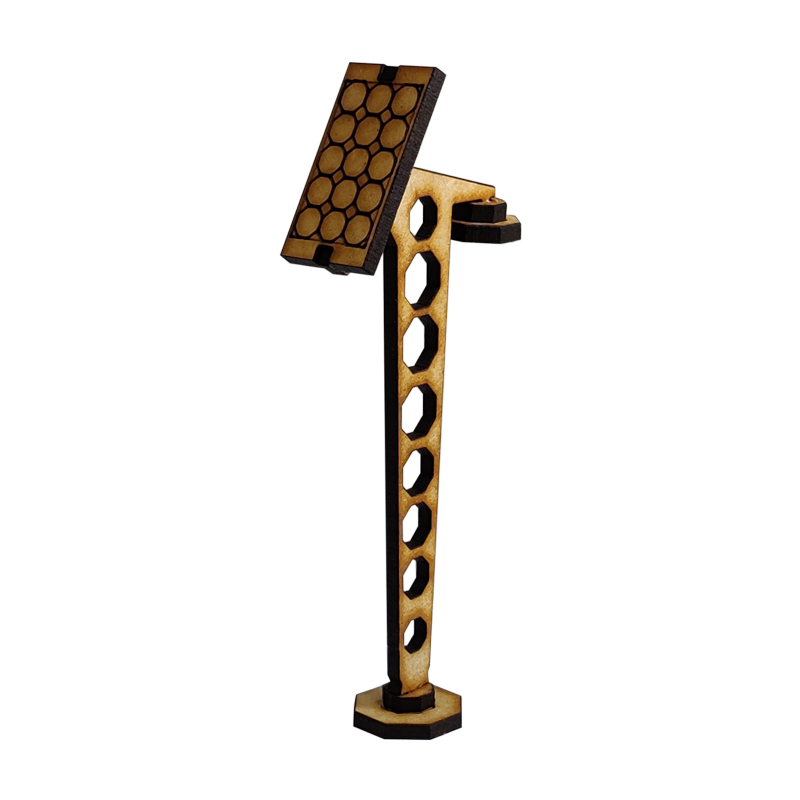 Sci-Fi Solar Street Light Arrays 4