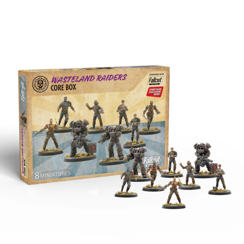 Fallout: Miniatures - Wasteland Raiders Core Set (Plastic) 1