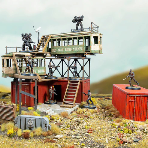 Fallout: Miniatures - Wasteland Raiders Core Set (Plastic) 11