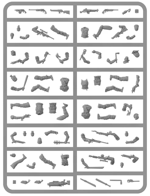 Fallout: Miniatures - Wasteland Raiders Core Set (Plastic) 13