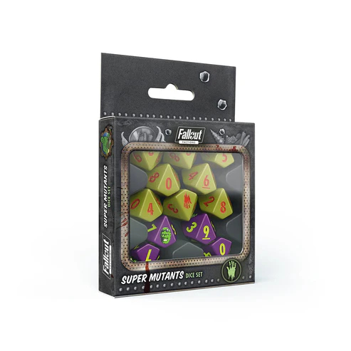Fallout: Factions - Dice Set: Super Mutants 1
