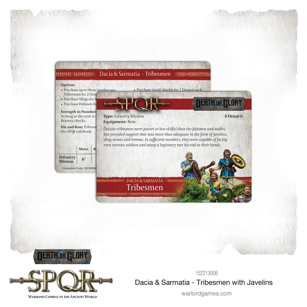 SPQR: Dacia & Sarmatia Tribesmen with Javelins 4