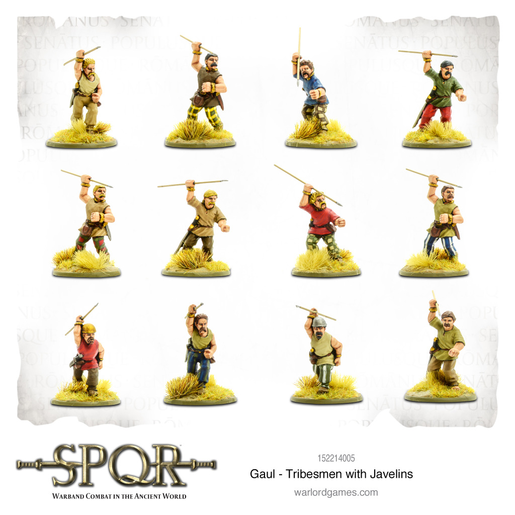 SPQR: Gaul Tribesmen with Javelins 2