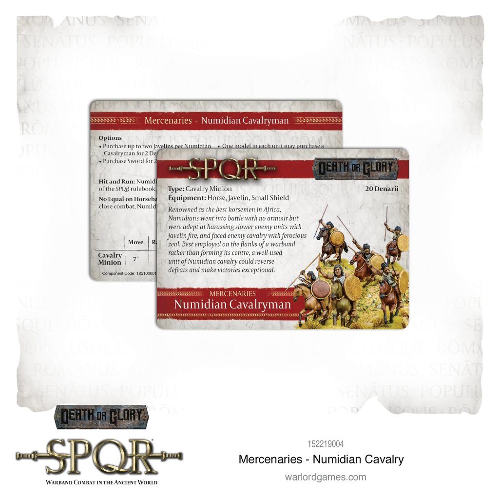 SPQR: Mercenaries - Numidian Cavalry 5