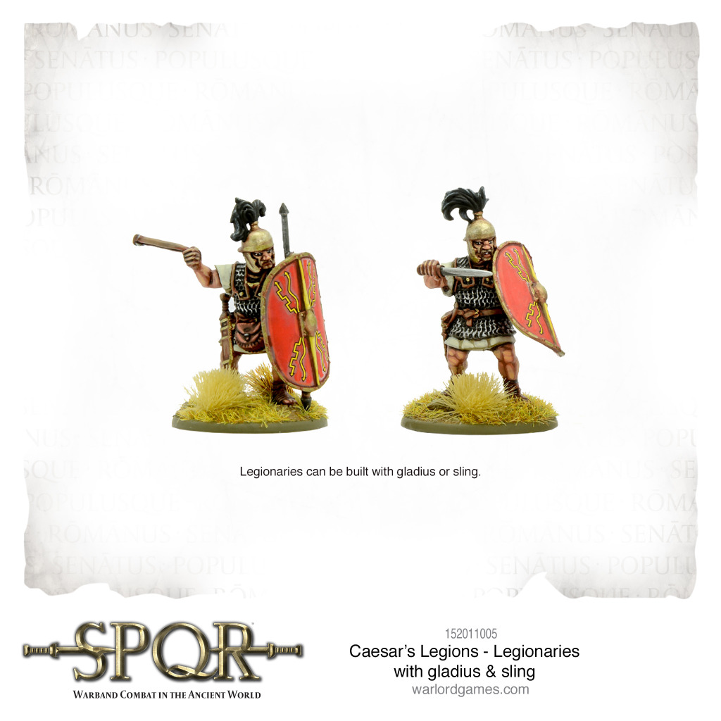 SPQR: Caesar's Legions Legionaries with Gladius & Slings 4