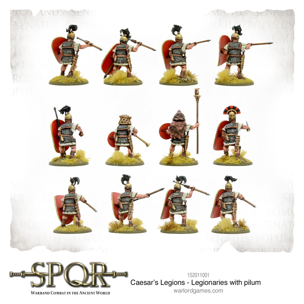 SPQR: Caesar's Legions Legionaries with Pilum 3