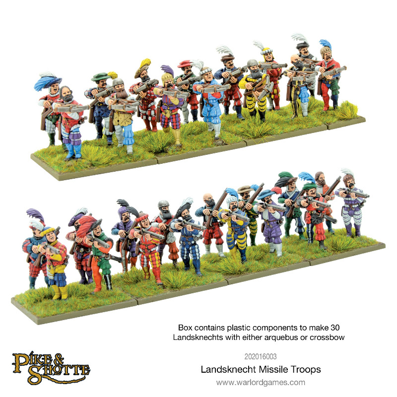 Pike & Shotte - Landsknechts Missile Troops 2