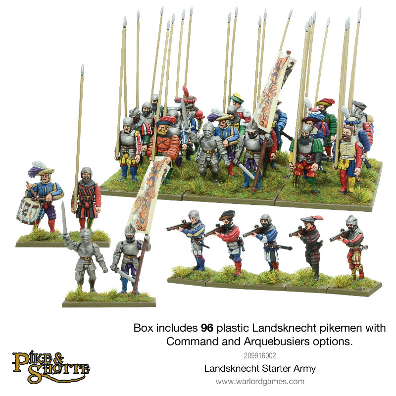 Pike & Shotte - Landsknecht Starter Army 2