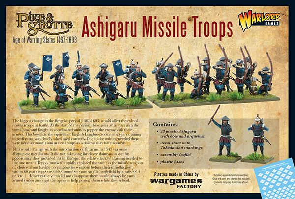 Pike & Shotte - Ashigaru Missile Troops 2