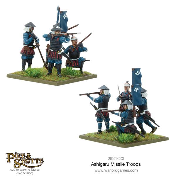 Pike & Shotte - Ashigaru Missile Troops 4