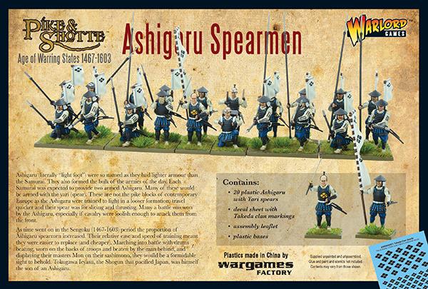 Pike & Shotte - Ashigaru Spearmen 2