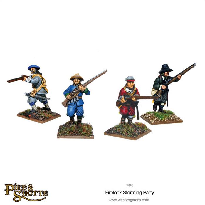 Firelock Storming Party Plastic Boxed Set 3