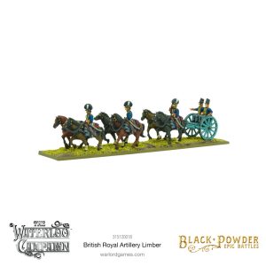 Black Powder Epic Battles: Napoleonic British Royal Horse Artillery Limber 1