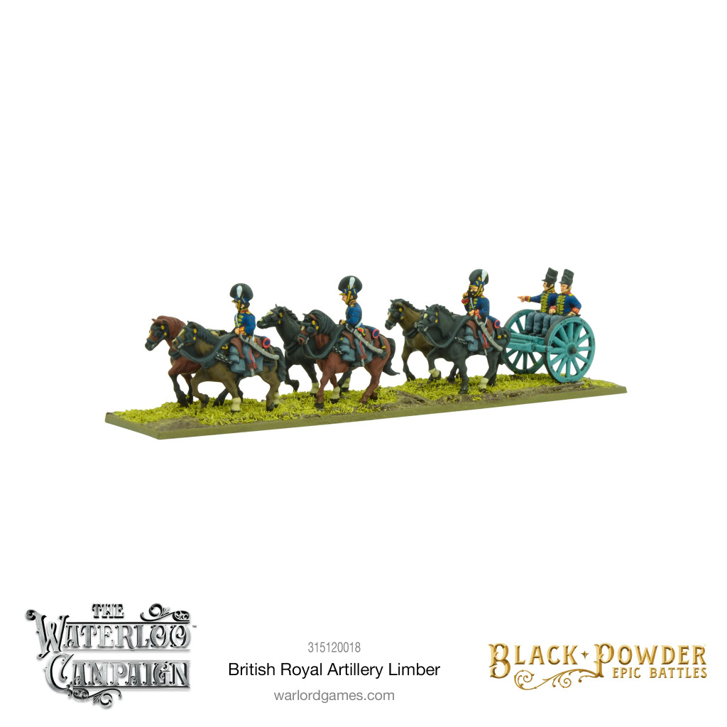 Black Powder Epic Battles: Napoleonic British Royal Horse Artillery Limber 1
