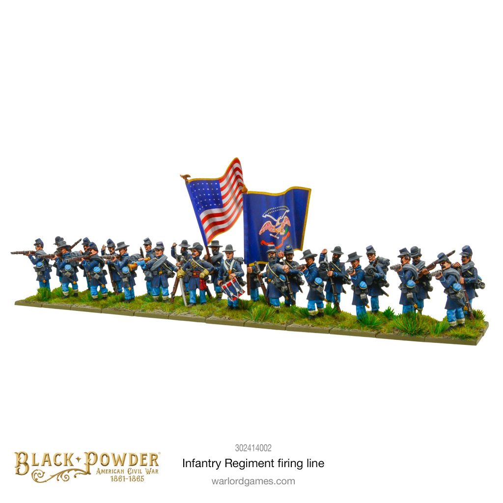 Black Powder American Civil War: Infantry Regiment (Firing) 1