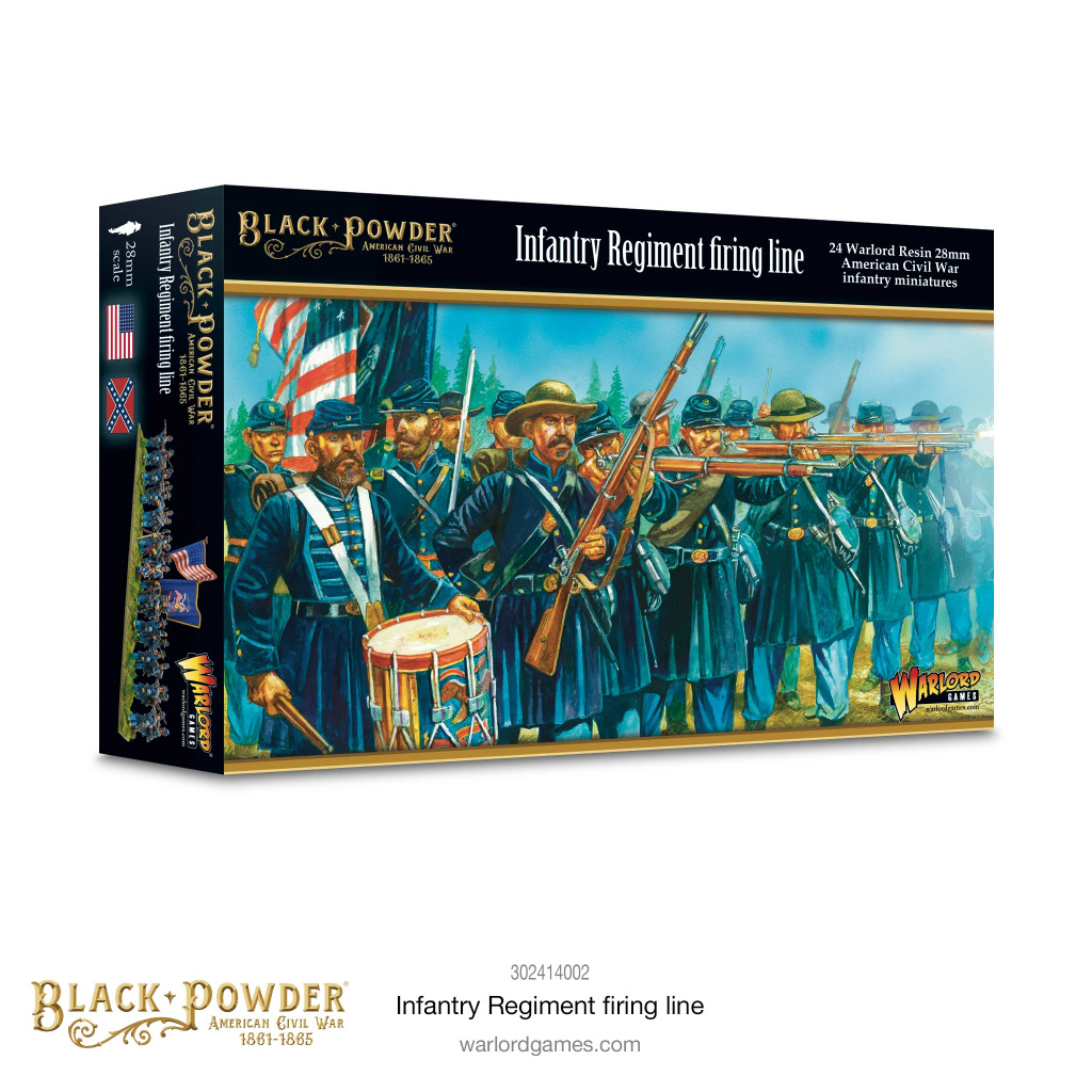 Black Powder American Civil War: Infantry Regiment (Firing) 8