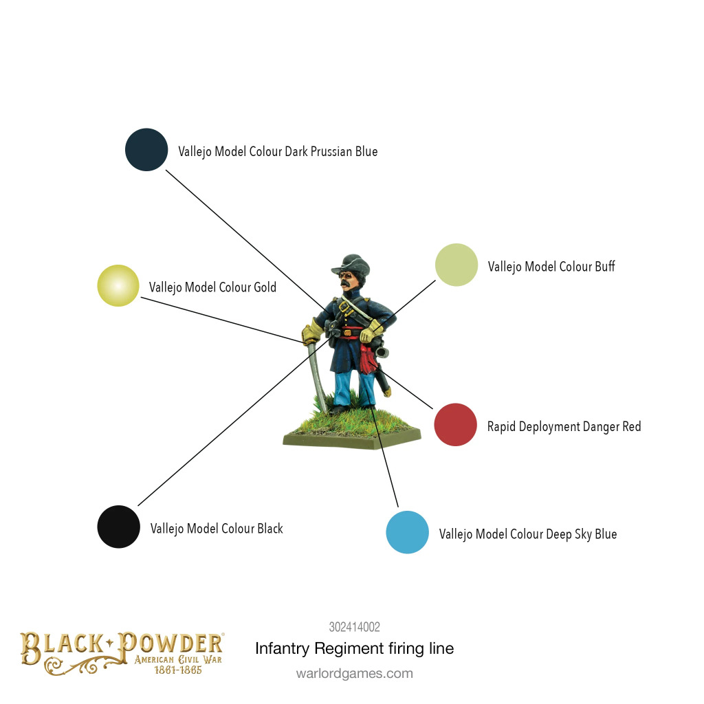 Black Powder American Civil War: Infantry Regiment (Firing) 9