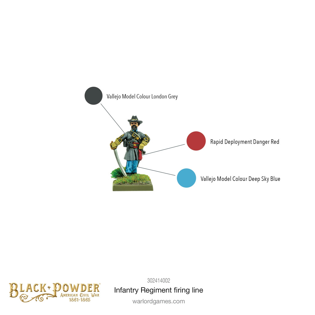 Black Powder American Civil War: Infantry Regiment (Firing) 10