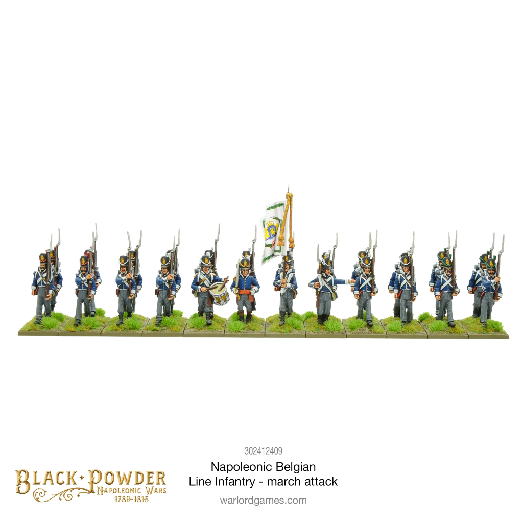 Black Powder - Belgian Line Infantry (Marching) 5