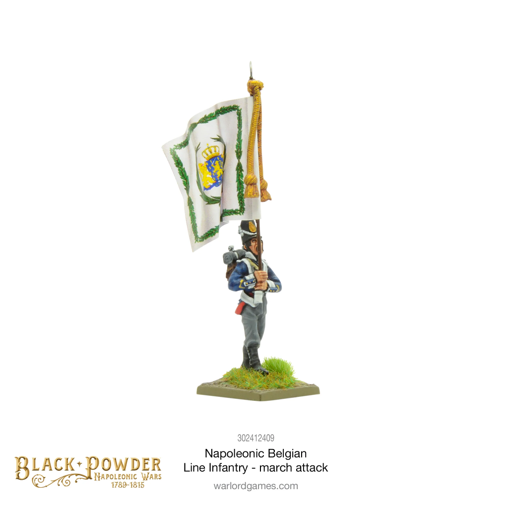 Black Powder - Belgian Line Infantry (Marching) 6