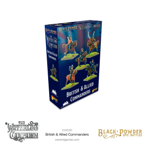 Epic Black Powder - Waterloo British & Allied Commanders 1