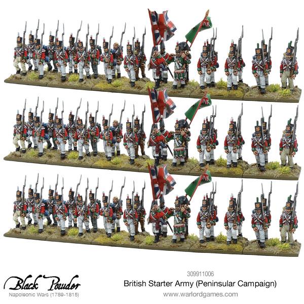 Black Powder - British Peninsular Starter Army 3