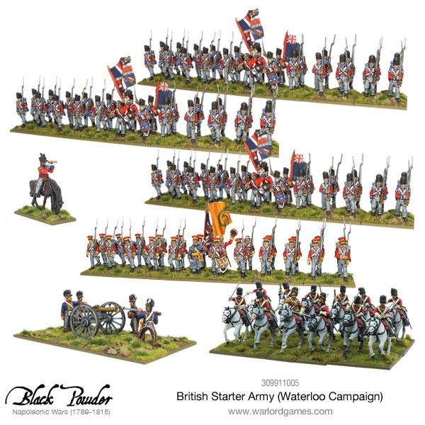 Black Powder - British Waterloo Starter Army 2