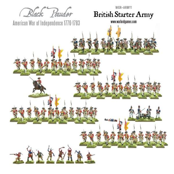 Black Powder - British Army Starter Set AWI 2