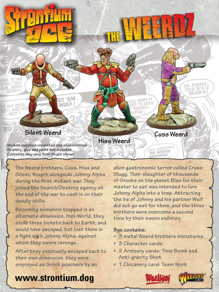 Strontium Dog: The Weerdz 6