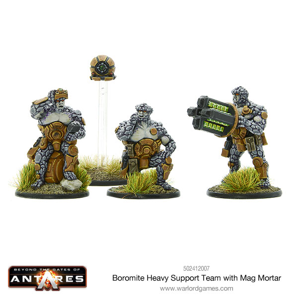 Boromite Heavy Support team with Mag Mortar 4