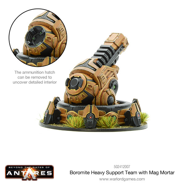 Boromite Heavy Support team with Mag Mortar 6