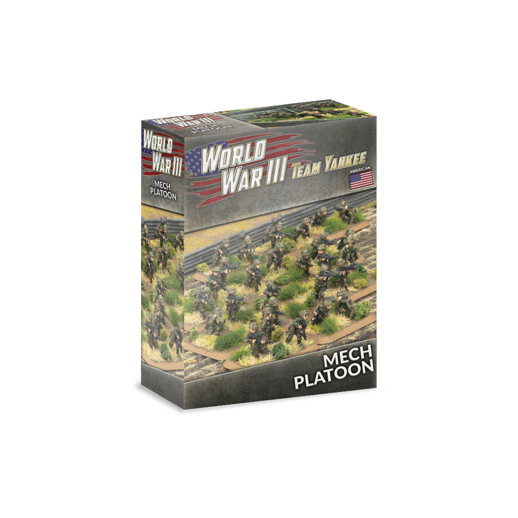 Team Yankee WWIII: American Mech Platoon (x30 figs plastic) 1