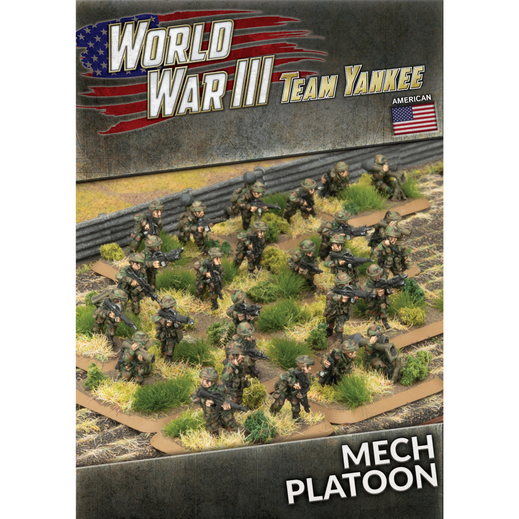 Team Yankee WWIII: American Mech Platoon (x30 figs plastic) 2