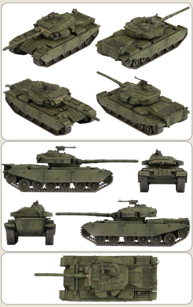 Centurion Tank Platoon (x5 Plastic) 5