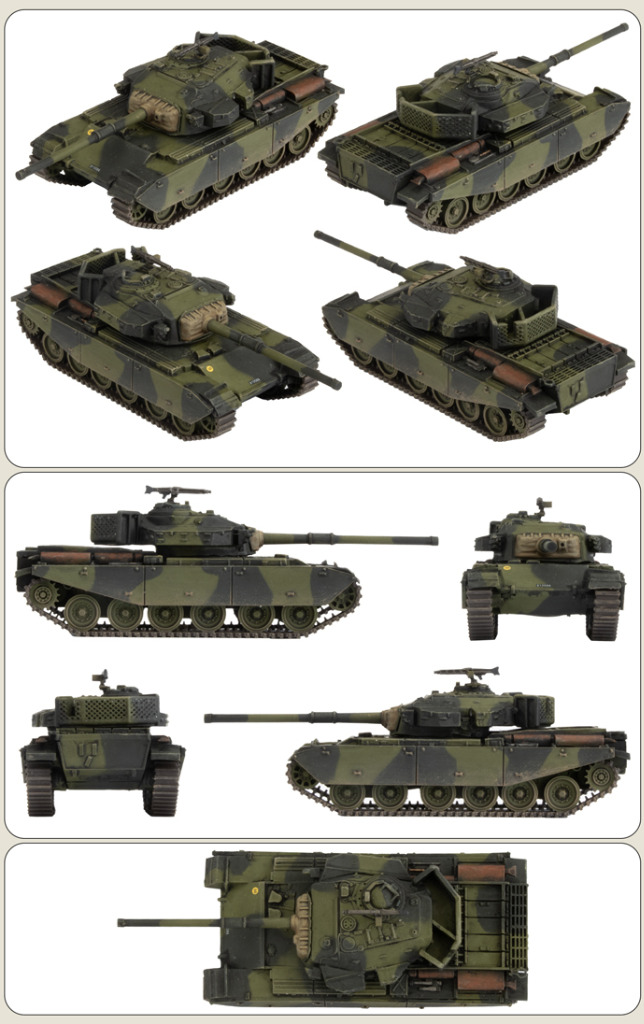 Centurion Tank Platoon (x5 Plastic) 8