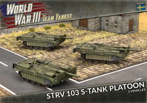 Strv 103 S-tank Platoon (x3 Plastic) 1