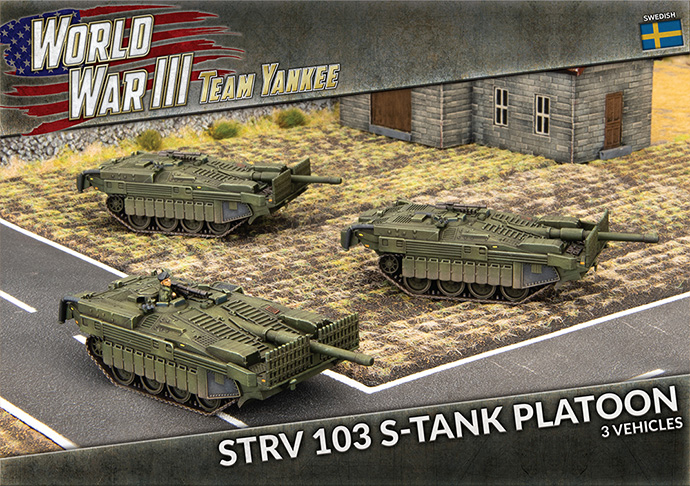 Strv 103 S-tank Platoon (x3 Plastic) 1