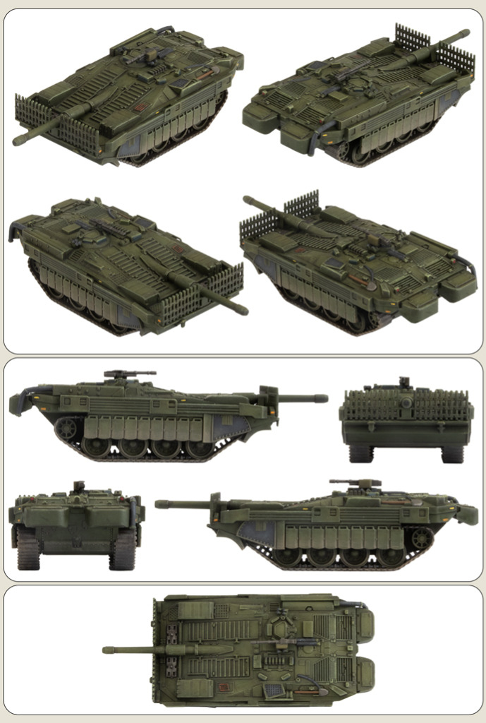 Strv 103 S-tank Platoon (x3 Plastic) 5